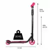 Cool Wheels 5+ Yaş Pembe Işıklı İki Tekerli Çocuk Scooter, FR58949