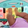 Fisher Price Sesli ve Işıklı Neşeli Hayvanlar Piyanolu Oyun Halısı, HWY49