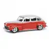 Greenlight 1/64 California Lowriders 4 1947 Ford Fordor Super Deluxe Red Silver 63050-A
