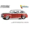 Greenlight 1/64 California Lowriders 4 1947 Ford Fordor Super Deluxe Red Silver 63050-A