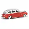 Greenlight 1/64 California Lowriders 4 1947 Ford Fordor Super Deluxe Red Silver 63050-A