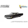 Greenlight 1/64 California Lowriders Series 1 - 1973 Cadillac Coupe deVille - Black with Gold Wheels Solid Pack 63010-E