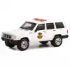 Greenlight 1:64 Hot Pursuit 2000 Jeep Cherokee Beyaz - 43015-A