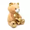 Halley Oyuncak Parlak Kumaş Kalp Tutan Peluş Ayı 40 Cm, 62501