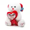 Halley Oyuncak Şeker Kalpli Ayı Peluş, 30 Cm, 62963