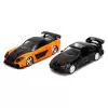Jada Fast and Furious Cars 2li Set - Honda Civic EJ1 1993 & Hans Mazda RX-7 1997, 1:32