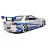 Jada Fast & Furious Brian’s Nissan Skyline GT-R (BNR34) 1:24 Gümüş-Mavi 97158