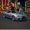 Jada Fast & Furious Brian’s Nissan Skyline GT-R (BNR34) 1:24 Gümüş-Mavi 97158