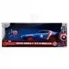 Jada Marvel Avengers 1:32 Diecast 1972 Plymouth GTX ve Captain America Figür