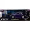 Jada Wednesday 1972 VW Beetle with Wednesday & Thing Figures