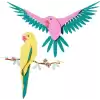 LEGO Art Fauna Koleksiyonu , Macaw Papağanları ,31211