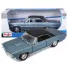 Maisto 1:18 1965 Pontiac GTO Diecast Model Araba Metalik Mavi - 31885