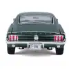 Maisto 1:18 1967 Ford Mustang GTA Fastback Diecast Model Araba Yeşil - 31166
