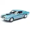 Maisto 1:18 1968 Ford Mustang GT Cobra Jet Diecast Model Araba Mavi - 31167