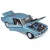 Maisto 1:18 1968 Ford Mustang GT Cobra Jet Diecast Model Araba Mavi - 31167