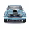 Maisto 1:18 1968 Ford Mustang GT Cobra Jet Diecast Model Araba Mavi - 31167