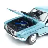 Maisto 1:18 1968 Ford Mustang GT Cobra Jet Diecast Model Araba Mavi - 31167