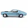 Maisto 1:18 1968 Ford Mustang GT Cobra Jet Diecast Model Araba Mavi - 31167