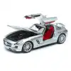 Maisto 1:18 Mercedes-Benz SLS AMG - Gri Die-cast Model Araba - 31389