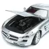 Maisto 1:18 Mercedes-Benz SLS AMG - Gri Die-cast Model Araba - 31389