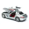 Maisto 1:18 Mercedes-Benz SLS AMG - Gri Die-cast Model Araba - 31389