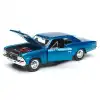 Maisto 1:24 1966 Chevrolet Chevelle SS 396 Lacivert Metal Model Araba - 31960