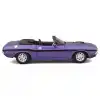 Maisto 1:24 1970 Dodge Challenger R/T Convertible Mor Metal Model Araba- 31264