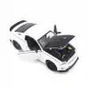Maisto 1:24 2014 Ford Mustang Street Racer Beyaz Metal Model Araba - 31506
