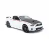 Maisto 1:24 2014 Ford Mustang Street Racer Beyaz Metal Model Araba - 31506