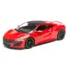 Maisto 1:24 2018 Acura NSX Kırmızı Metal Model Araba - 31234