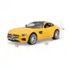 Maisto 1:24 Mercedes-AMG GT Sarı Metal Model Araba - 31134