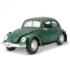 Maisto 1:24 Volkswagen Beetle Yeşil Metal Model Araba - 31926
