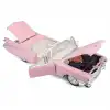 Maisto Premiere Edition 1:18 Cadillac Eldorado Biarritz 1959 Diecast Model Araba Pembe - 36813
