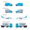 Majorette Maersk Logistik - 4 Araçlı Hediye Paketi - 212057290