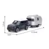 Majorette Trailer Land Rover Defender & Airstream Sport - 3154