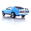 Miasto 1:18 1970 Ford Mustang Mack 1 Diecast Model Araba Mavi - 31453