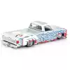 Mini GT 1/64 Chevrolet Silverado Dually on Fire V2 - KHMG157