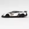 Mini GT 1/64 Lamborghini Aventador SVJ 63 Bianco Asopo - MGT00842