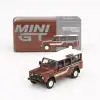 Mini GT 1/64 Land Rover Defender 110 1985 County Station Wagon Russet Brown- MGT00734