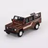 Mini GT 1/64 Land Rover Defender 110 1985 County Station Wagon Russet Brown- MGT00734