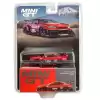 MINI GT: 1/64 Nissan LB-ER34 Super Silhouette SKYLINE Red/Black - Blister Paket - MGT00843-BL