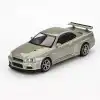 MINI GT: 1/64 Nissan Skyline GT-R (R34) V-Spec II Nür Millenium Jade - MGT01003