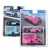 Mini GT İkili Set Porsche 911 GT3 VIRginia Roxy ve Toyota GR86 LB Nation Baby Blue