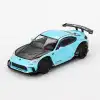 Mini GT İkili Set Porsche 911 GT3 VIRginia Roxy ve Toyota GR86 LB Nation Baby Blue