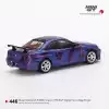 Mini GT Nissan Skyline GT-R (R34) V-Spec II MINI GT Digital Camouflage Purple - MGT00446