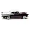 Motor Max 1:24 1957 Chevy Bel Air Mor Krom - 73228
