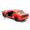 Motor Max 1:24 2018 Dodge Challenger SRT Hellcat Widebody Die-Cast Kırmızı Model Araba - 79350