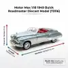 Motor Max 1:18 1949 Buick Roadmaster Diecast Model Araba - 73116