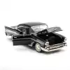 Motor Max 1:18 1957 Chevy Bel Air Siyah Klasik Model Araba - 73180