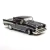 Motor Max 1:18 1957 Chevy Bel Air Siyah Klasik Model Araba - 73180